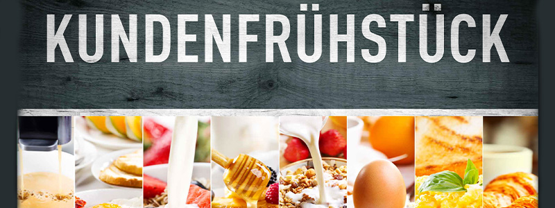 Kundenfrühstück bei Marktkauf
