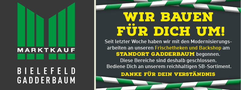 Wir modernisieren für DICH